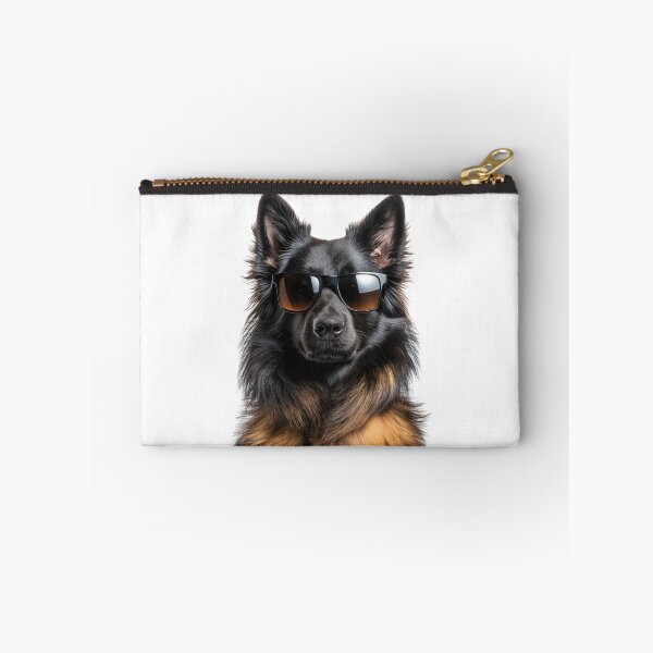 Item preview, Funny cool Belgian Sheepdog wearing sunglasses designed and sold by LazyOwlStore.