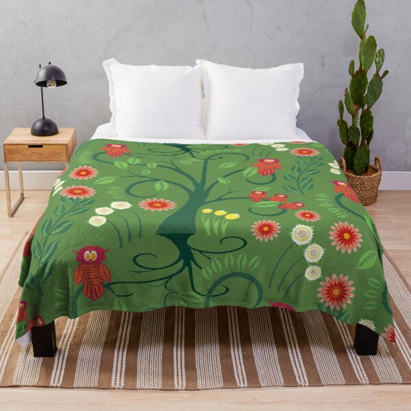 Item preview, Owl Family Living in the Tree designed and sold by Colour Angel by KV.