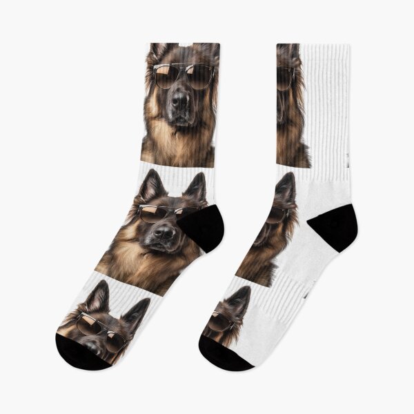 Item preview, Funny cool Belgian Tervuren Dog wearing sunglasses designed and sold by LazyOwlStore.