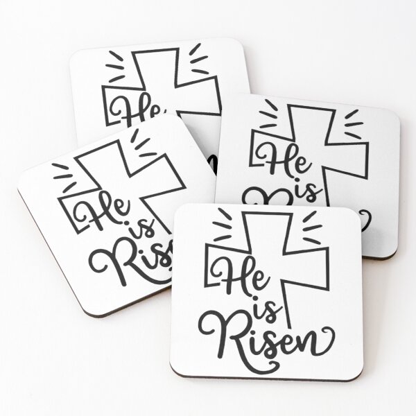 Item preview, He is Risen - Easter Phrase of Resurrection designed and sold by Vicky021.
