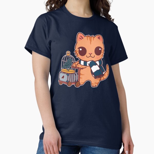 Vista previa del artículo con la obra «Lindo gato atigrado en la estación de tren», diseñado y vendido por BGMeYou.