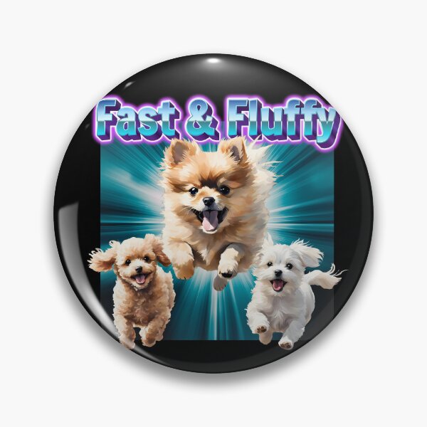 Artikelvorschau, Schnelle und flauschige Laufhunde entworfen und verkauft von DogLoverTeeShop.