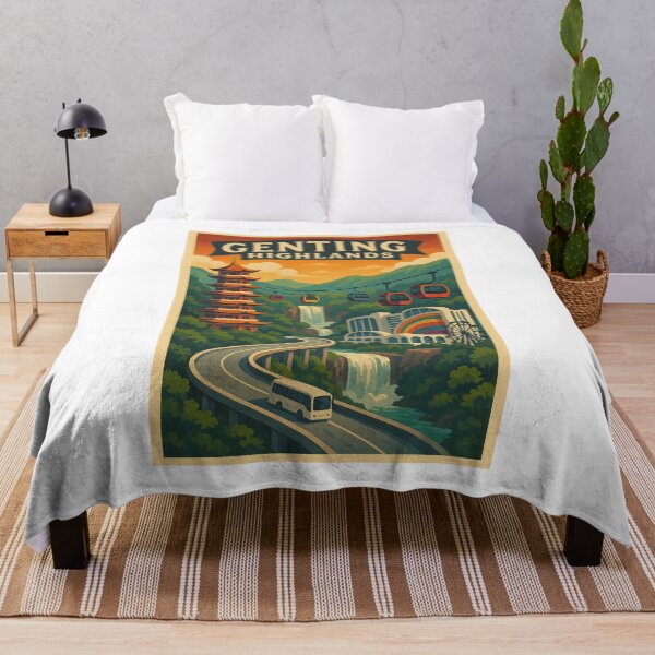 Item preview, Genting Highlands Cable Cars with Pagoda and Theme Park, Malaysia designed and sold by Aryabek.