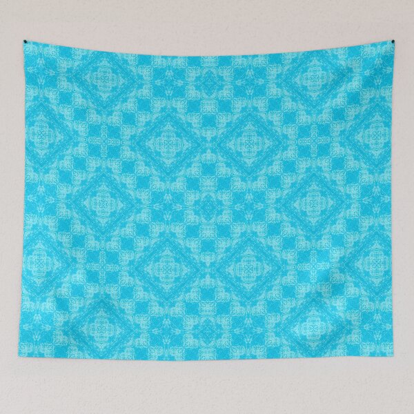Item preview, Complex Aqua Blue Pattern  designed and sold by Amanda1775.