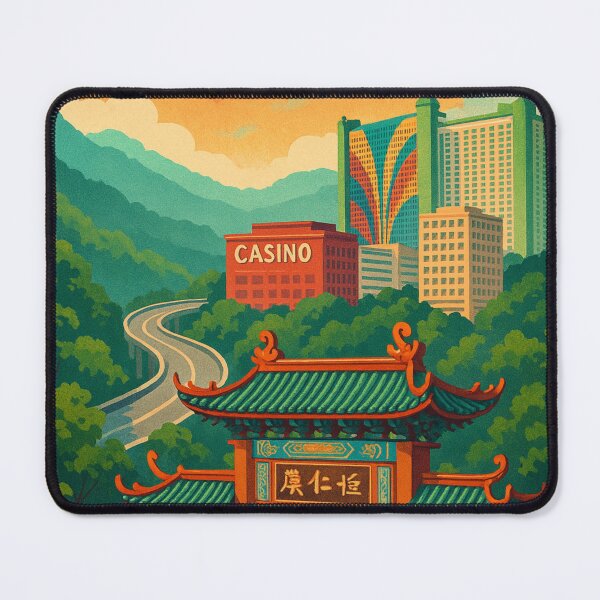 Item preview, Genting Highlands with Pagoda and Theme Park, Malaysia designed and sold by Aryabek.
