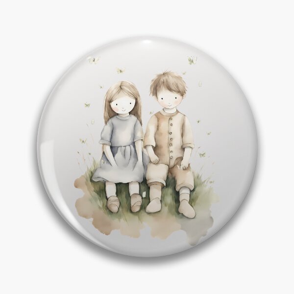 Item preview, Clarissa and Colin designed and sold by Penelope Pea Art.