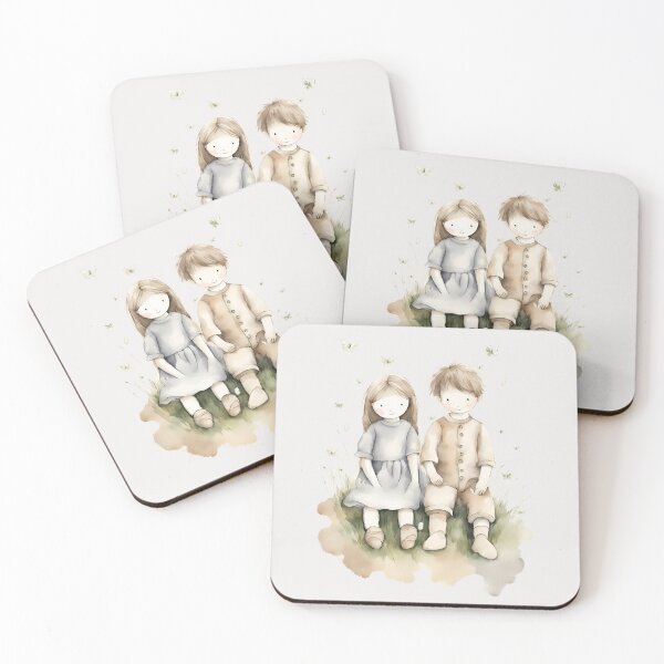 Item preview, Clarissa and Colin designed and sold by Penelope Pea Art.