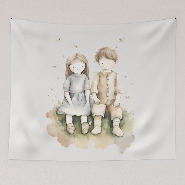 Item preview, Clarissa and Colin designed and sold by Penelope Pea Art.