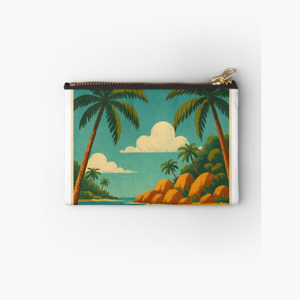 Item preview, Sunway Lagoons with Water Slide and Palm Trees designed and sold by Aryabek.