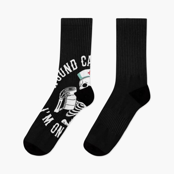 Item preview, Wound Care Nurse Skeleton Art – Fun Medical Humor Design designed and sold by love3617.