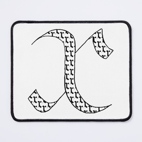 Item preview, Elegant calligraphy design of the initial X, perfect for art and typography lovers. Great as a gift for milestones, fitting for Handwriting Day, Calligraphy Day, and World Art Day! designed and sold by ArtsOfLetters.