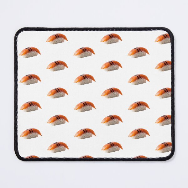 Item preview, Nigiri Sushi Salmon Delicious Japanese food Illustration designed and sold by SaavedraDesign.