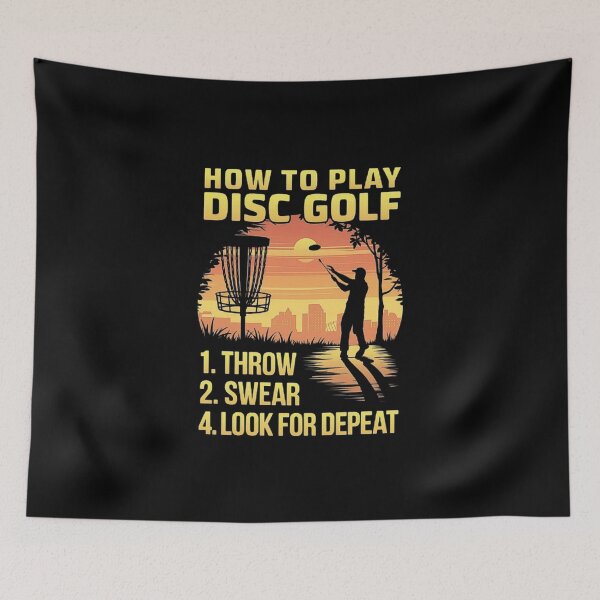 Item preview, Disc Golf Humor – How to Play Guide for Players designed and sold by love3617.