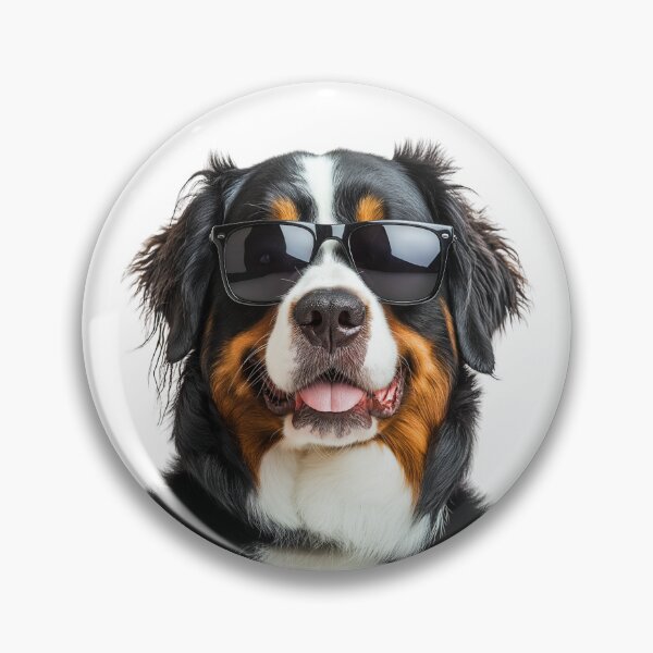 Item preview, Funny cool Bernese Mountain Dog wearing sunglasses designed and sold by LazyOwlStore.