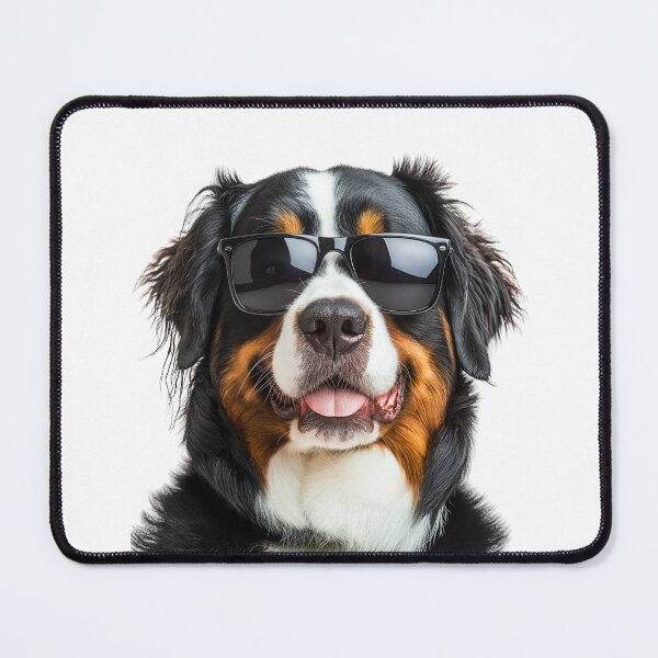 Item preview, Funny cool Bernese Mountain Dog wearing sunglasses designed and sold by LazyOwlStore.