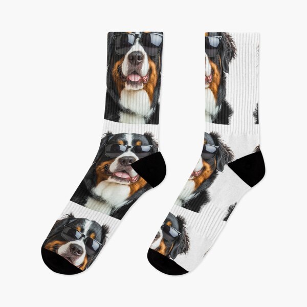 Item preview, Funny cool Bernese Mountain Dog wearing sunglasses designed and sold by LazyOwlStore.