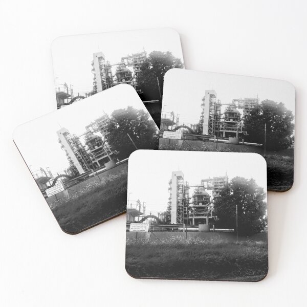 Item preview, Industrial architecture photography of refinery  designed and sold by MindfulArtSandy.