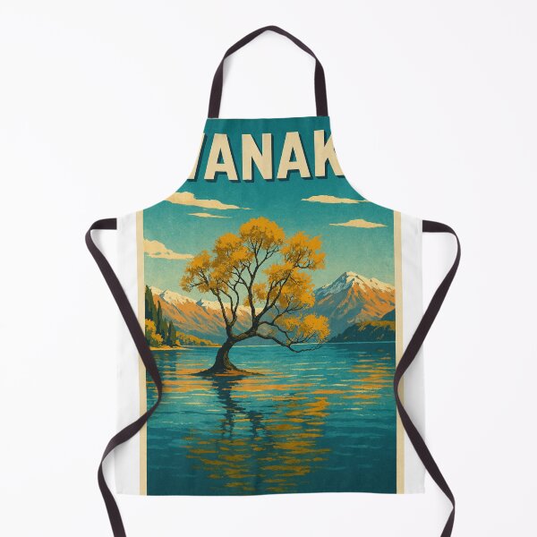 Item preview, The Lone Tree of Lake Wanaka in Autumn Glow designed and sold by Aryabek.