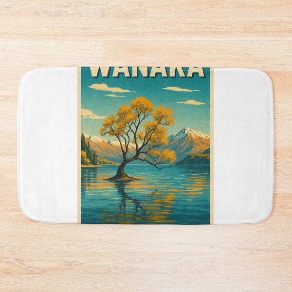 Item preview, The Lone Tree of Lake Wanaka in Autumn Glow designed and sold by Aryabek.