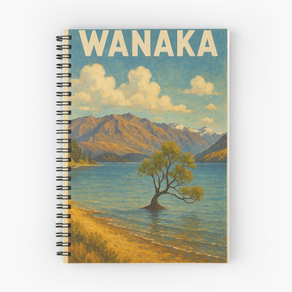 Item preview, Wanaka Tree Framed by Southern Alps and Summer Light designed and sold by Aryabek.