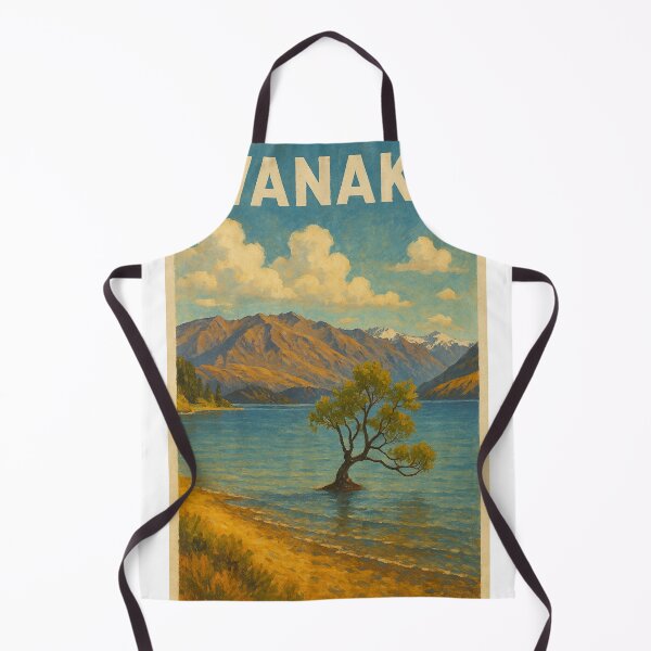 Item preview, Wanaka Tree Framed by Southern Alps and Summer Light designed and sold by Aryabek.