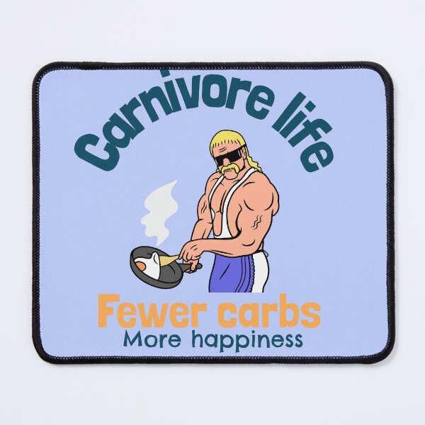 Item preview, Fewer carbs= More hapiness designed and sold by dreamlandbuyers.