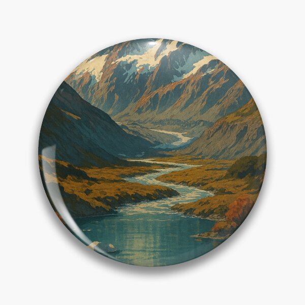 Artikelvorschau, Aoraki Mount Cook spiegelt sich im Gletschersee entworfen und verkauft von Aryabek.