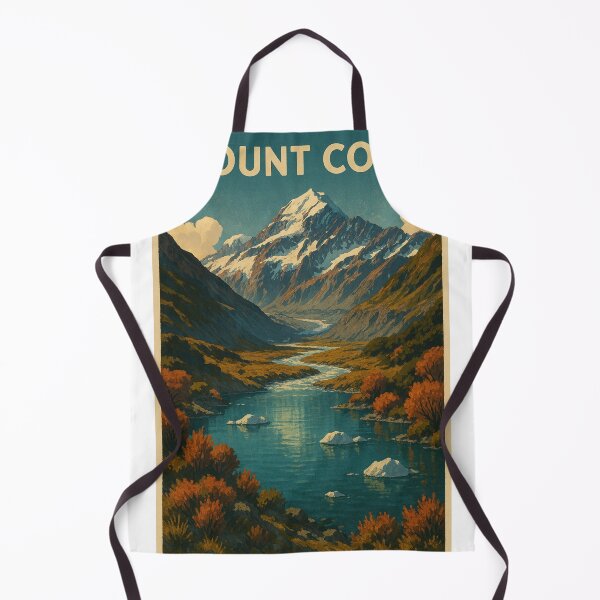 Item preview, Aoraki Mount Cook Reflected in Glacier-Fed Lake designed and sold by Aryabek.