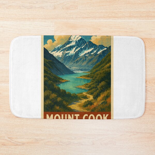 Item preview, Autumn Colors Around Aoraki and Alpine Lakes designed and sold by Aryabek.