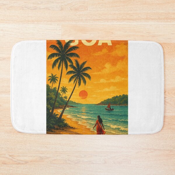 Item preview,  Beach Walk at Sunset with Woman in Sari designed and sold by Aryabek.