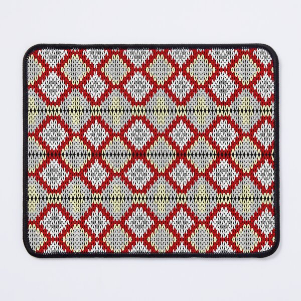 Item preview, Vintage Knit Diamond Pattern - Cozy Winter Texture designed and sold by HattayaSra.