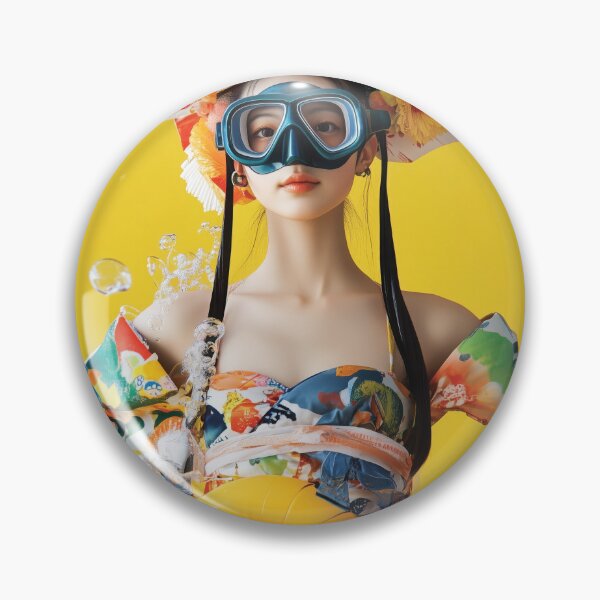 Item preview, Pearl Diver #1 designed and sold by Sue Skellern Artist.
