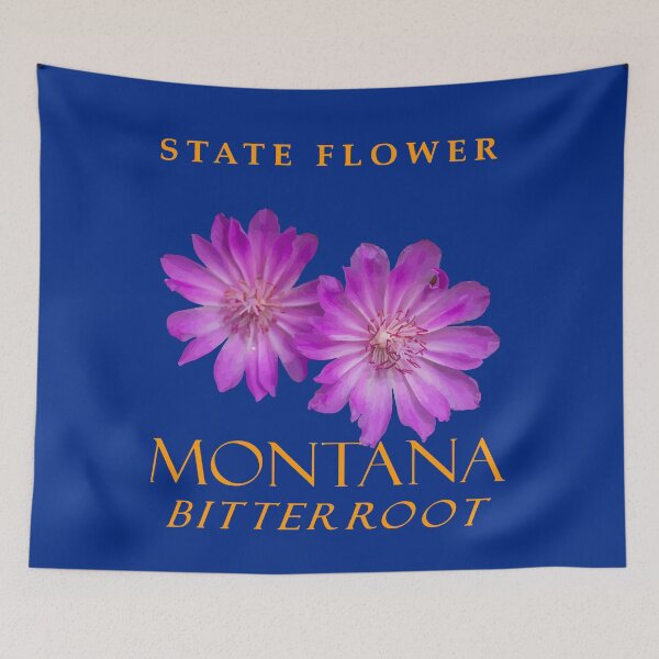 Item preview, Montana Territory Flower The Bitterroot designed and sold by taiche.