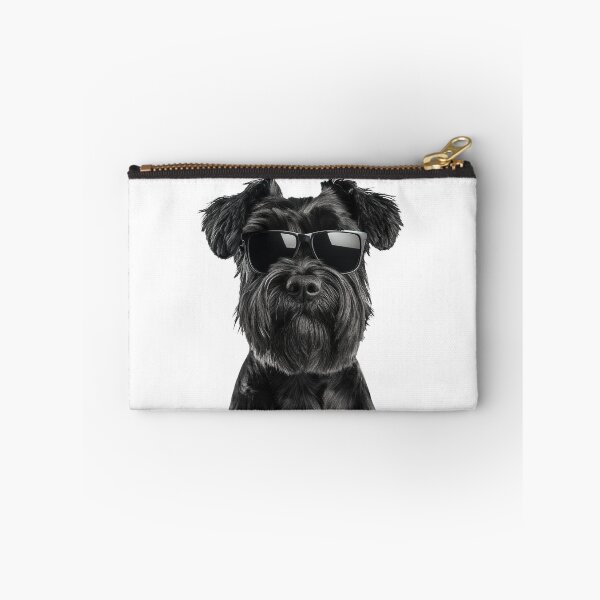 Item preview, Funny cool Black Russian Terrier Dog wearing sunglasses designed and sold by LazyOwlStore.