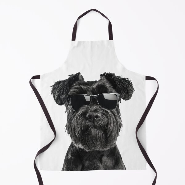 Item preview, Funny cool Black Russian Terrier Dog wearing sunglasses designed and sold by LazyOwlStore.