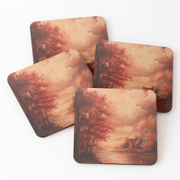 Item preview, 1229 Cottage Landscape designed and sold by nikoart001.
