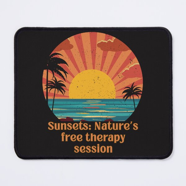 Item preview, SUNSETS: NATURES FREE THERAPY SESSION designed and sold by DanaTees.