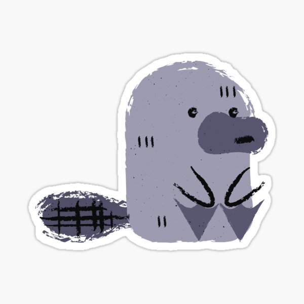 Platypu Sticker