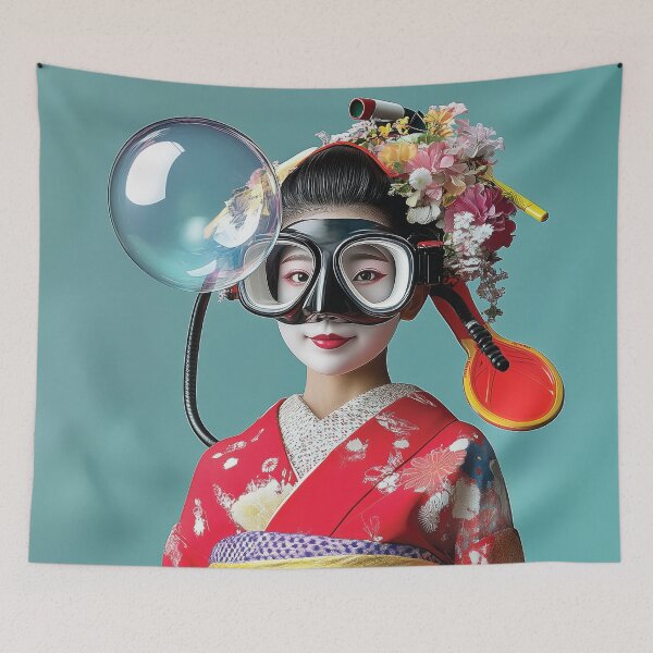 Item preview, Pearl Diver #7 designed and sold by Sue Skellern Artist.