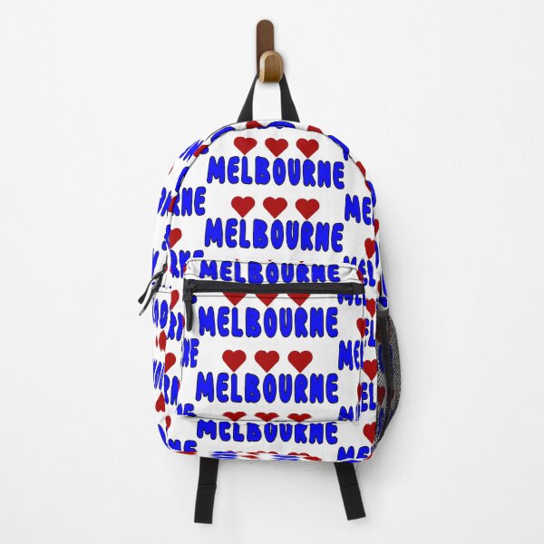 Item preview, Melbourne, The City I Love, Red Love Hearts designed and sold by AASparksDesigns.