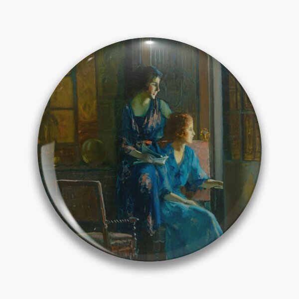 Item preview, At the Window - Francis Coates Jones (American, 1857-1932). Oil on canvas designed and sold by The Nouveau Chateau.