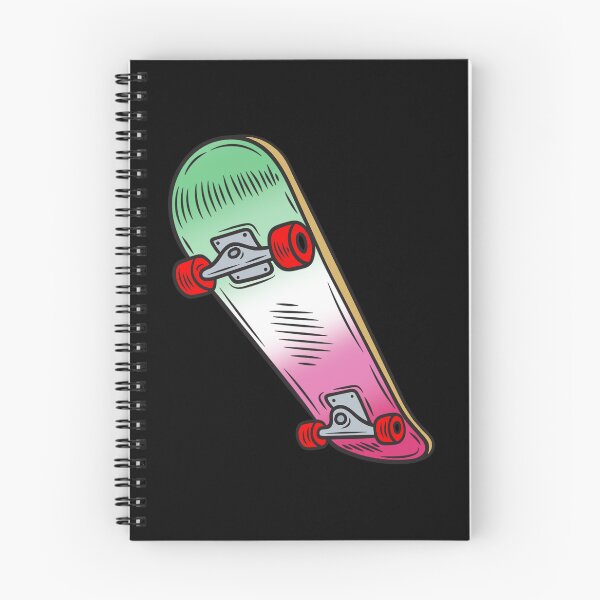 Item preview, Colorful Abrosexual Pride Skateboard – Abrosexual Skater Art designed and sold by Travelslightly.
