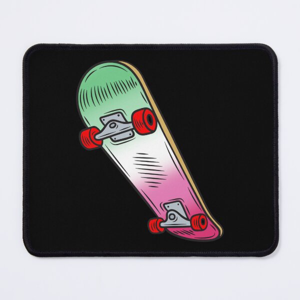 Item preview, Colorful Abrosexual Pride Skateboard – Abrosexual Skater Art designed and sold by Travelslightly.