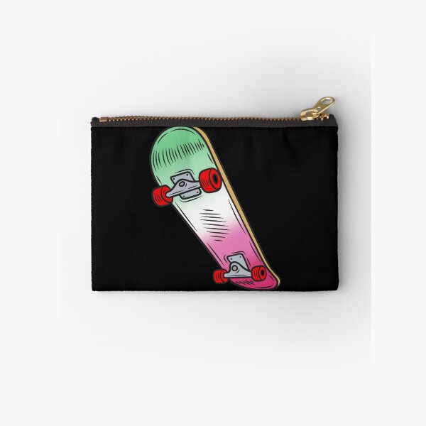 Item preview, Colorful Abrosexual Pride Skateboard – Abrosexual Skater Art designed and sold by Travelslightly.