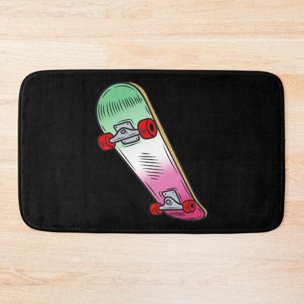 Item preview, Colorful Abrosexual Pride Skateboard – Abrosexual Skater Art designed and sold by Travelslightly.
