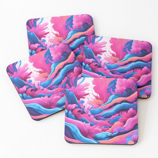 Item preview, Holographic Blue and Pink Camo Design designed and sold by CamouflageLab.