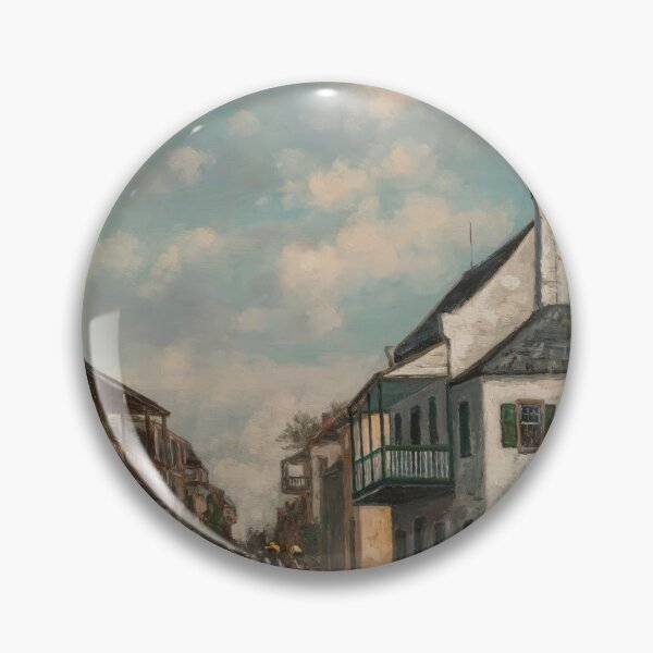 Item preview, In St. George Street, St. Augustine, 1888 - Frank Henry Shapleigh (American, 1842-1906). Oil on canvas designed and sold by The Nouveau Chateau.
