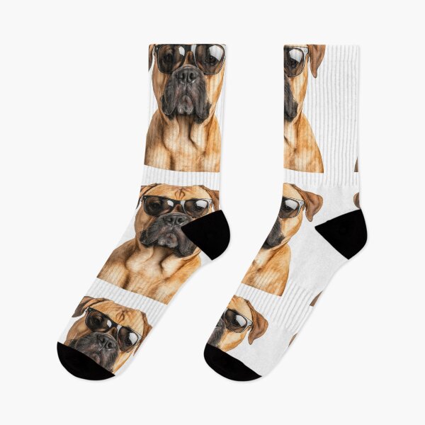 Item preview, Funny cool Boerboel Dog wearing sunglasses designed and sold by LazyOwlStore.