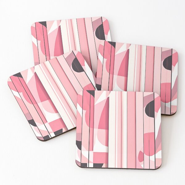 Item preview, Minimalist Pink and White Camouflage Art designed and sold by CamouflageLab.