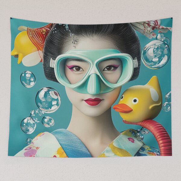 Item preview, Pearl Diver #8 designed and sold by Sue Skellern Artist.